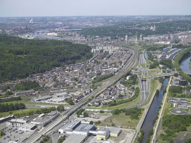 Liège. Chênée. Liaison E25-E40.
