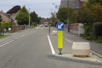 Thuin. Voiries et Véhicules traversant la localité.