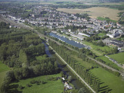 Erquelinnes. Port de plaisance.