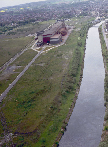 Châtelineau. Zone portuaire de la Praye Sud.