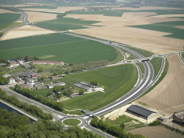 Nivelles. Travaux aux derniers kilomètres des routes nationales 27 et 28.