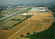 Grâce-Hollogne. Bierset. Evolution des travaux aux installations aéroportuaires et village frets.