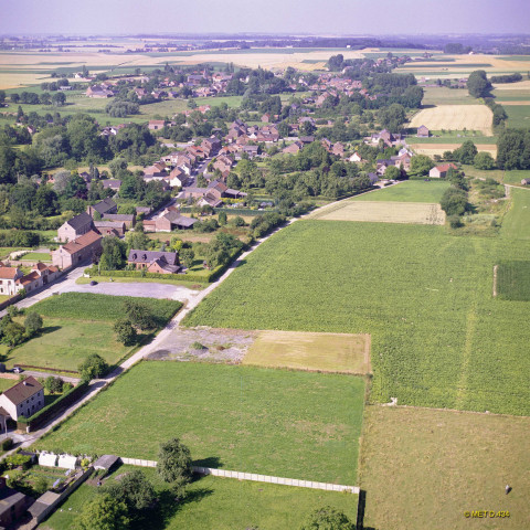 Jodoigne. Piétrain et Piétremeau. Vues aériennes.