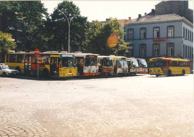 Liège. Place Xavier Neujean.