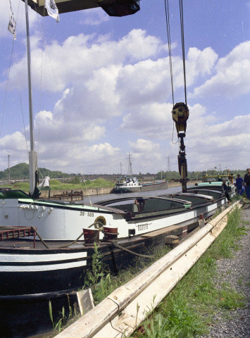 Châtelineau. Zone portuaire de la Praye Nord.