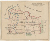 Extrait du plan annexé à l'Arrêté Royal du 20 9bre 1843. Concession de St Eloy.