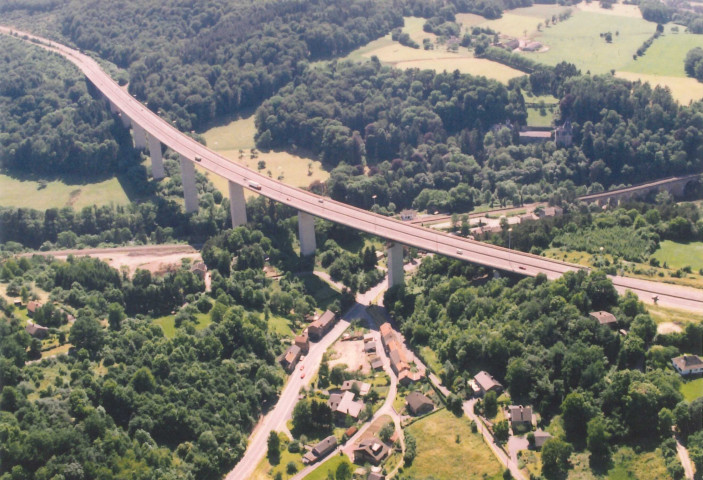 Remouchamps, Viaduc de l'E25.