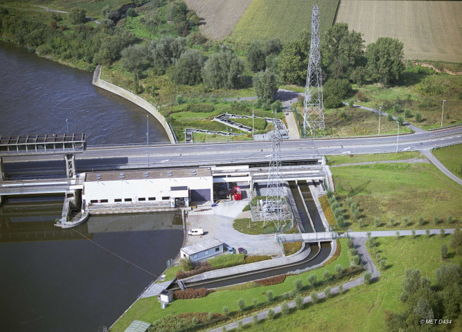 Visé. Lixhe. Vues aériennes.