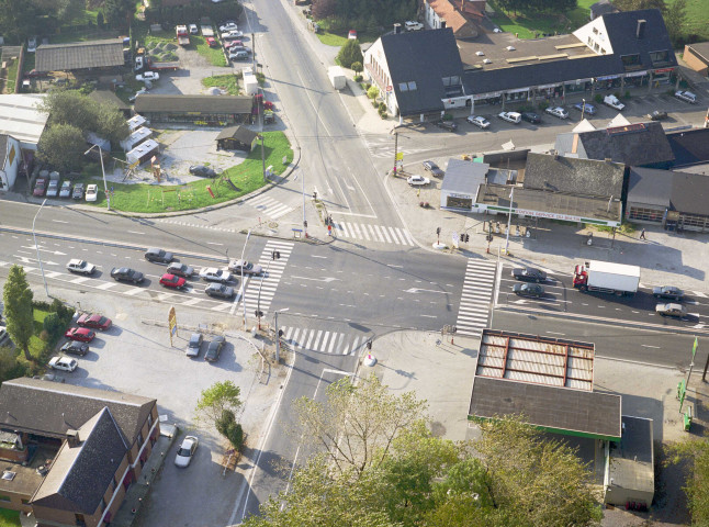 Carrefour du Bultia sur la RN5.