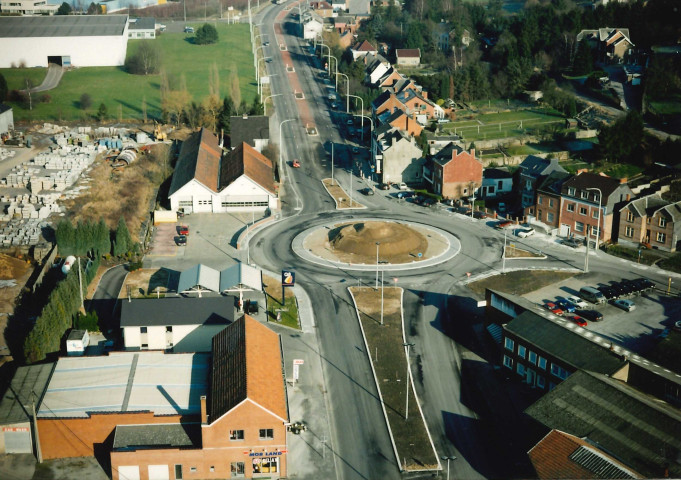 Namur. Malonne. RN 90. Vues aériennes.