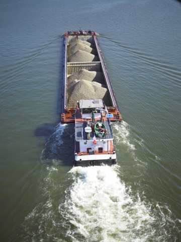 Andenne. Vezin. Port autonome de Namur. Vues aériennes.