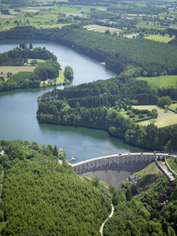 Waimes. Barrage de Robertville.