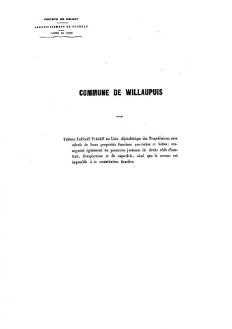 Willaupuis