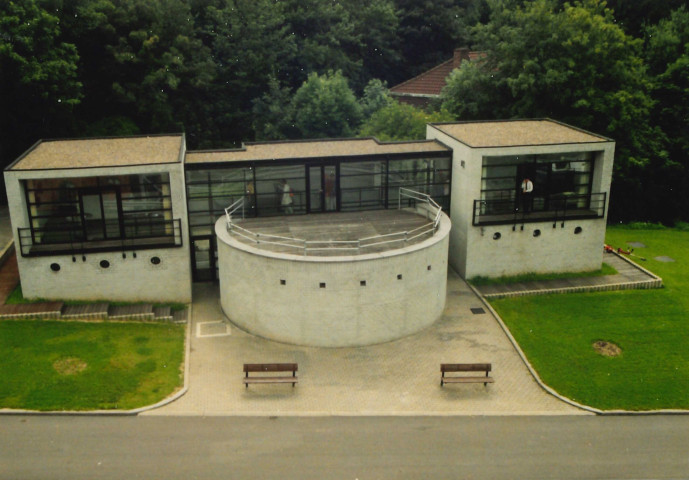 La Louvière. Houdeng-Goegnies. Ascenseur n°1. Bâtiments de service.