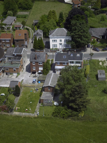 Fontaine l'Evêque. Forchies-la-Marche. Sonomètre F110. Rue Emile Vandervelde.