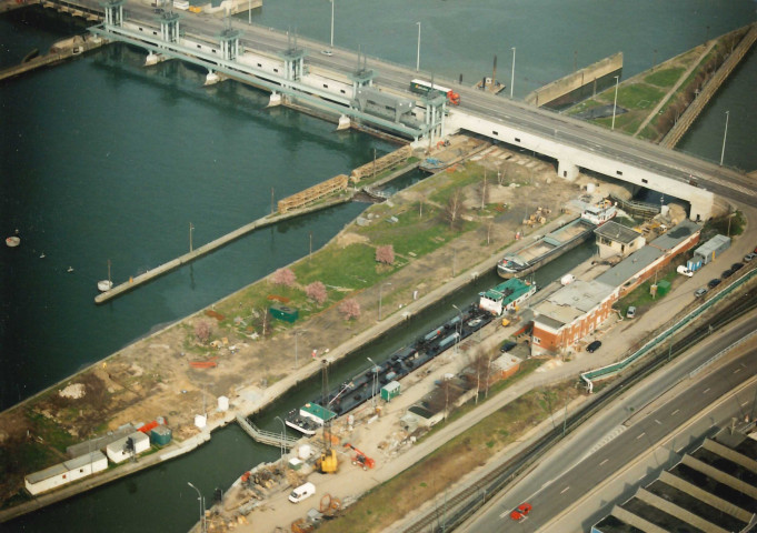 Flémalle. Ivoz-Ramet. Vues aériennes.