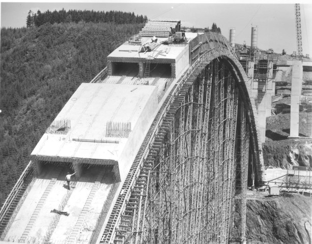 Construction du viaduc