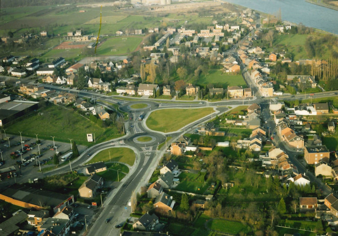 Visé. Vues aériennes.