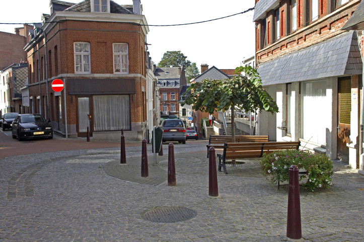 Spa. Rue des Ecomines.