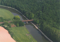 Fontaine-l'Evêque. Sambre, pont-rail n°12.