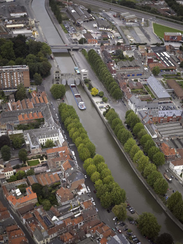 Tournai. Escaut. Pont des Trous.