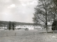 Construction du barrage éclusé d'Ampsin-Neuville