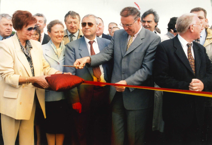 Mouscron. Dottignies Inauguration et ouverture officielle de l'A 17.