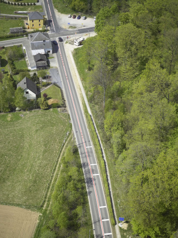 Saint-Léger. Carrefour de Chatillon N82/P801.