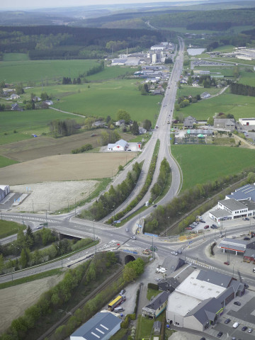 Libramont-Chevigny. Recogne. Carrefour des N40, N826 et N89.