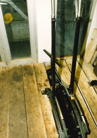 La Louvière. Houdeng-Aimeries. Intérieur d'un tunnel de service.