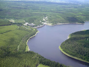 Eupen. Barrage sur la Vesdre.
