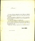 Tract électoral du négociant Charles Gomrée.