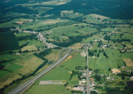 France. Rocroi. Départementale 985.