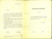Bulletin d'adhésion daté du 15 juin 1871.
