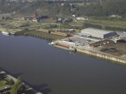 Andenne. Seilles. Vues aériennes.