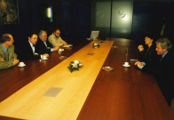 Grâce-Hollogne. Bierset. Liège-Airport. Visite de M. la Ministre Onkelinx.