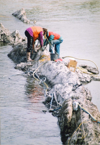 Hastière. Barrage n°1.