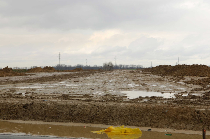 Nivelles. Thines. Contournement de Nivelles-Sud. Construction de la dernière phase d'accès au ring 24 (Genappe - Thines - Nivelles).