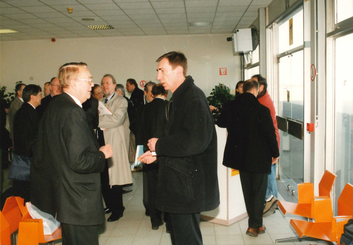 Liège et Roissy (France). Rencontre à l'aéroport de Charles de Gaulle. Signatures de partenariats entre Liège et Paris.