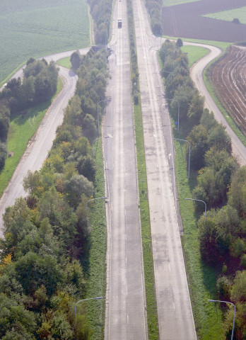 RN5 et pont Saint-Lambert.