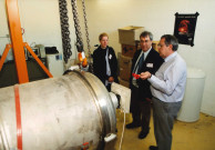 Liège. Sart-Tilman. Traitement de livres du patrimoine wallon. Traitement de moisissures après inondations.