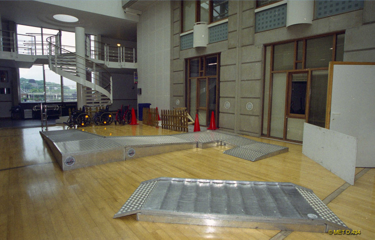 Namur. CAMET. Parcours D311 pour personnes handicapées.
