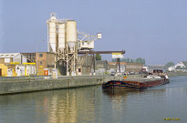 Tournai. Froyennes. Quai Casterman sur l'Escaut.