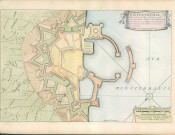 CIVITA-VECHIA, Ville et Port de Mer d'Italie... [6 lignes] A Paris dans l'Isle du Palais Sur le Quay de l'Orloge a la Sphere RoyaleLe Sr de Fer1694