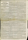 Supplément de La Revue de Namur du 23 juin 1854 relatant l'audience du 21 juin 1854 du tribunal de 1ère instance de Namur. Cet audience concerne l'« action en dommage-intérêts intentée par M. Douxchamps, directeur du trésor à Namur et conseiller communal, contre M. Lucien Namèche (sic), rentier et conseiller communal, pour diffamation par la voie de la presse. »