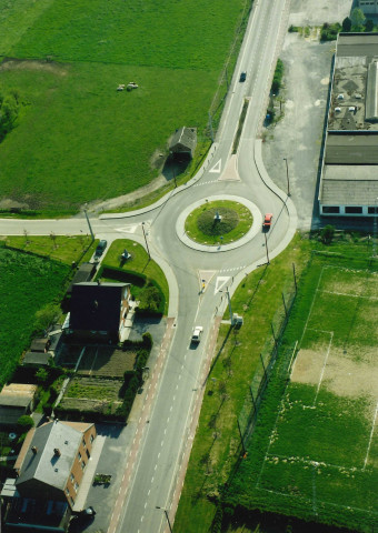 Beauraing. Gozin. Réaménagement de la route vers Rochefort à hauteur du parc industriel.