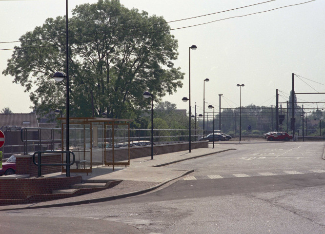 Waremme. Nouvelle gare des bus.