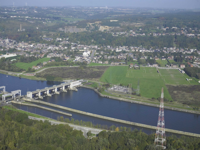 Amay. Ampsin. Vues aériennes.
