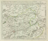 Carte du Cté de Namur où sont les environs de Namur ; et partie du Lyegeois où se trouve Huy. Par le Sr Robert Géog. ord. du Roi Avec Privilège.