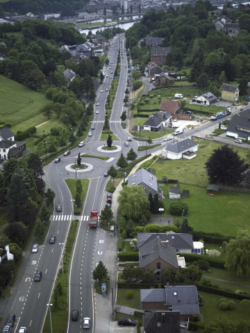 Namur. Bouge. Vues aériennes.